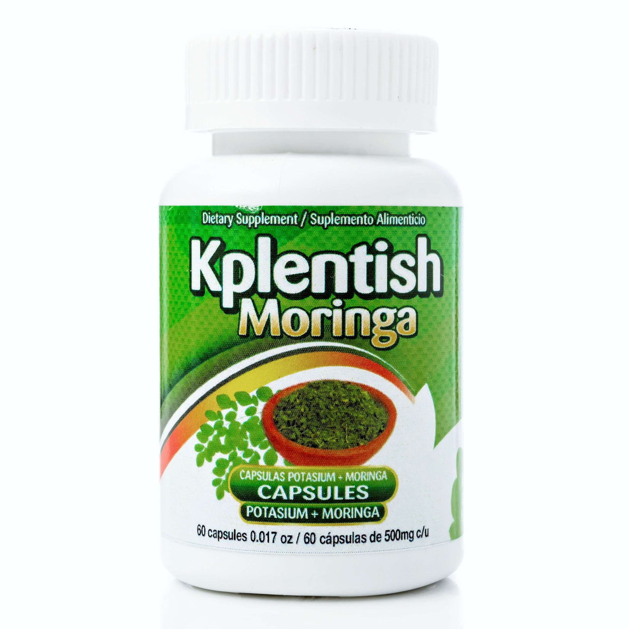 KPlentish Moringa and Potassium Supplement - 60 Ct